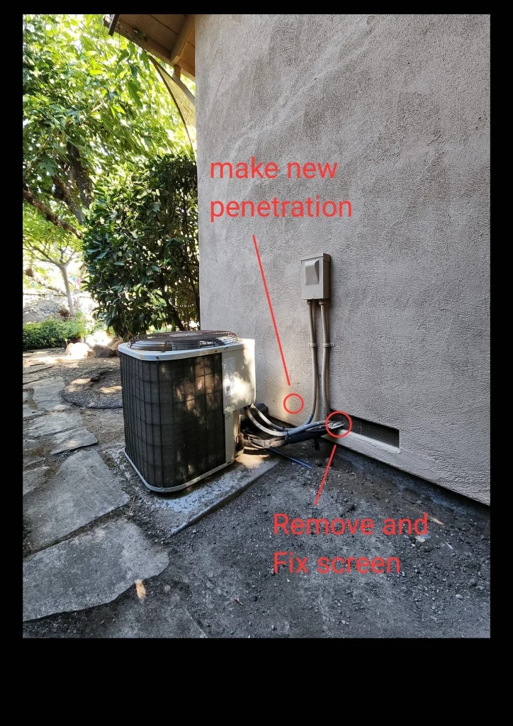 Exterior Wall Showing Planned New Changes