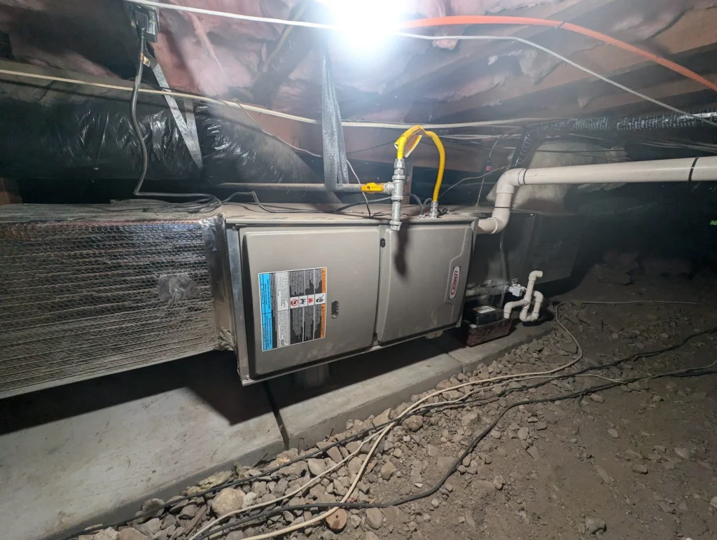 Furnace Unit with Return Duct
