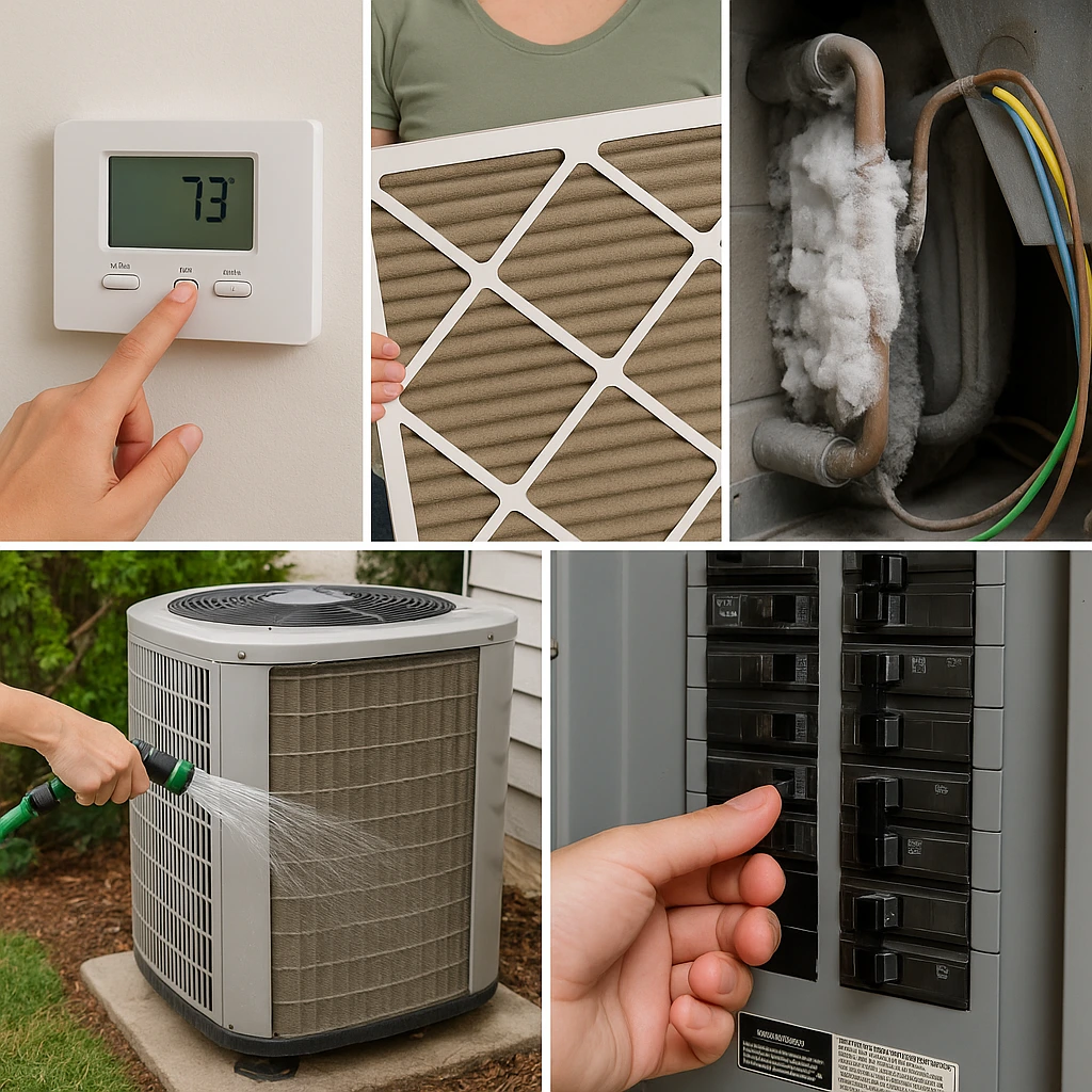 DIY solutions for AC not cooling