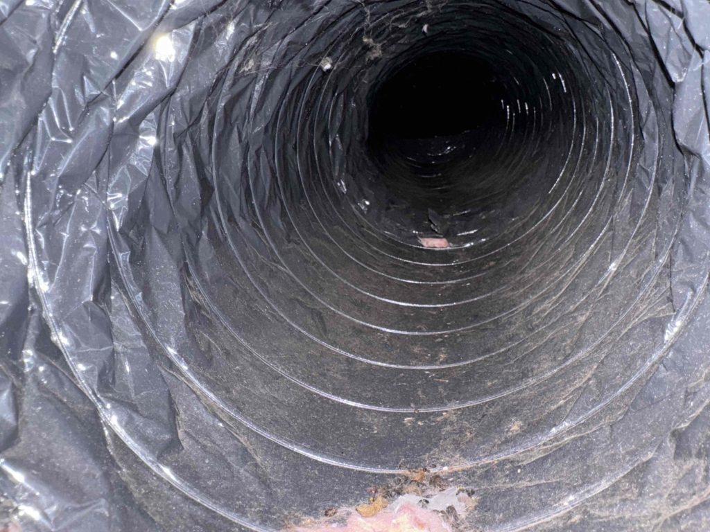 Inside View of Old Vent Ducts