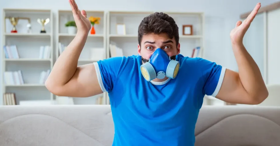 Sewer gas smell in your house