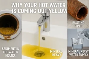 Causes of Yellow Hot Water in the Home