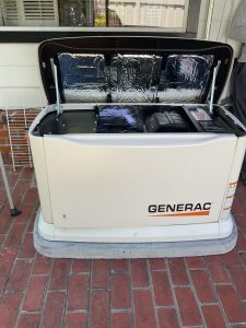 Open Generac Generator