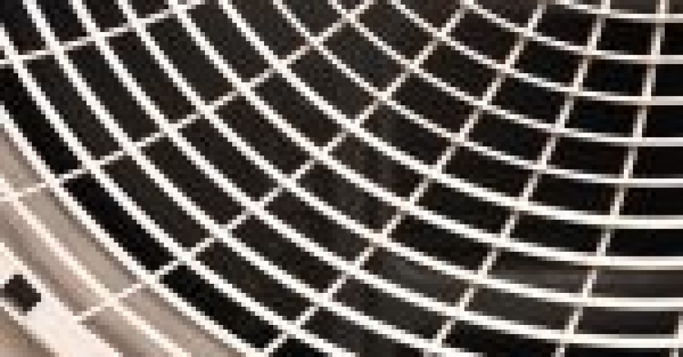 85123831 - the fan of condenser is the machine equipment ventilation design for heat transfer of air conditioning to make the cooling and flow in home