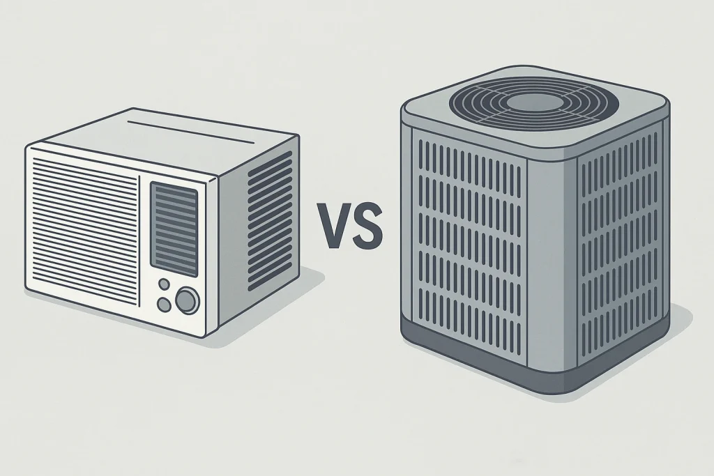 Window AC Unit vs Central AC