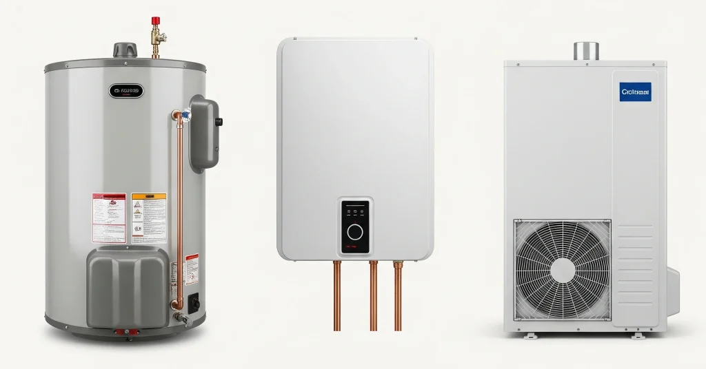 Types of water heater