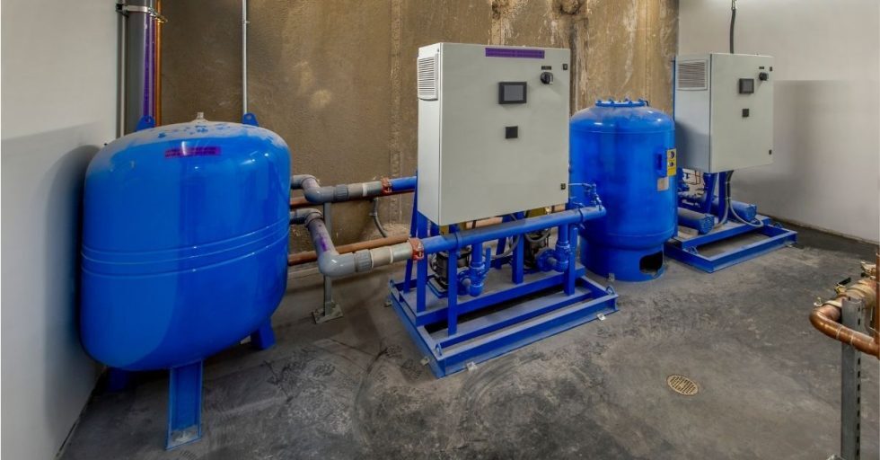 Pressure tank Installation