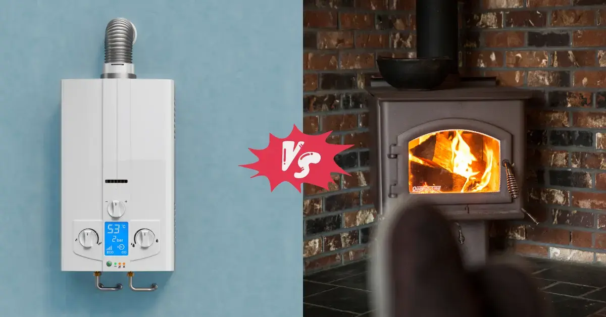 Furnace vs water heater differences